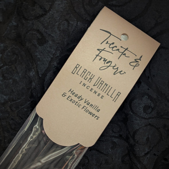 Toccata & Fougère™ Black Vanilla Hand-Dipped Incense