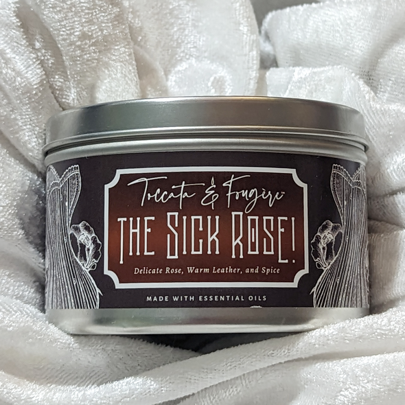 Toccata & Fougère™ The Sick Rose Soy-Blend Candle