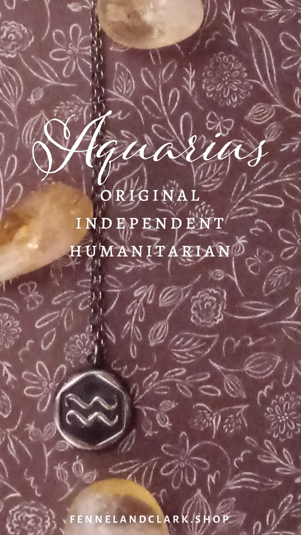 Aquarius: original, independent, and humanitarian