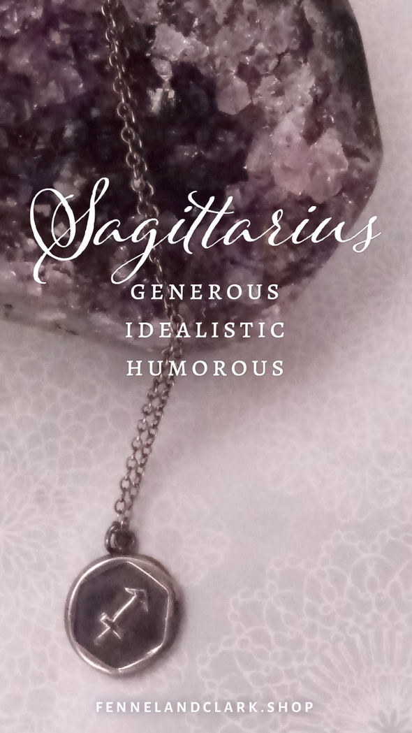 Sagittarius: generous, idealistic, humorous
