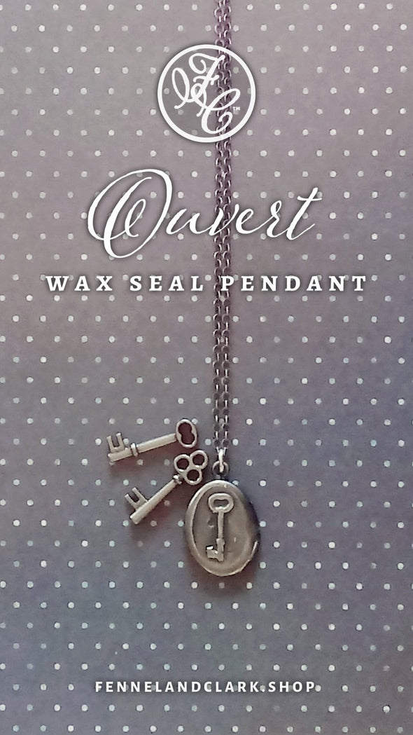 Ouvert Wax Seal Pendant
