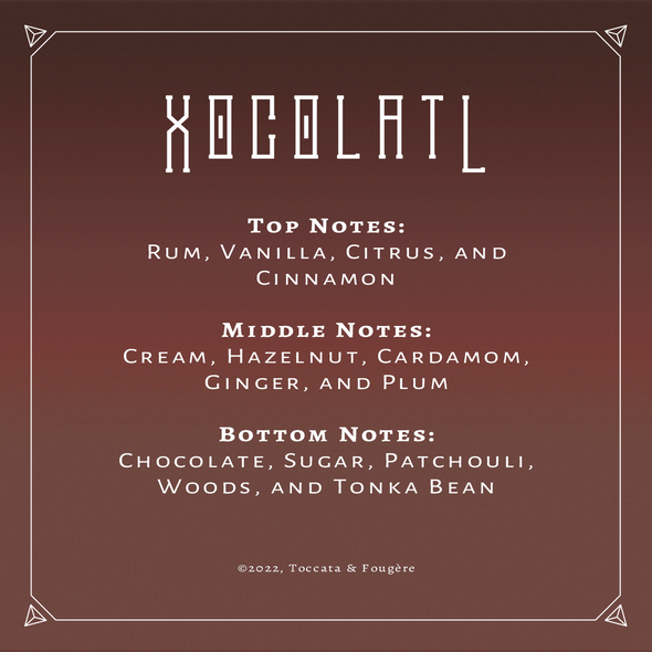 Toccata & Fougère™ Xocolatl Soy-Blend Candle